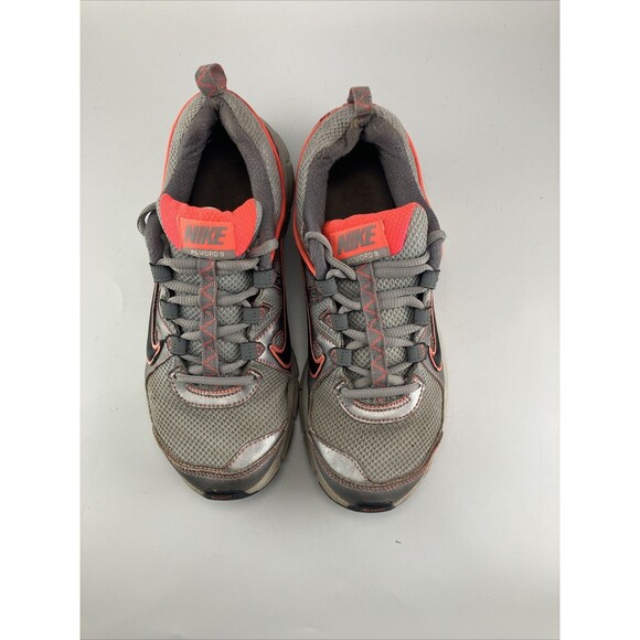 NIKE WOMENS AIR ALVORD 9 Gray And Pink LOW TOP RUNNING SHOES SIZE US 9 - Picture 8 of 10